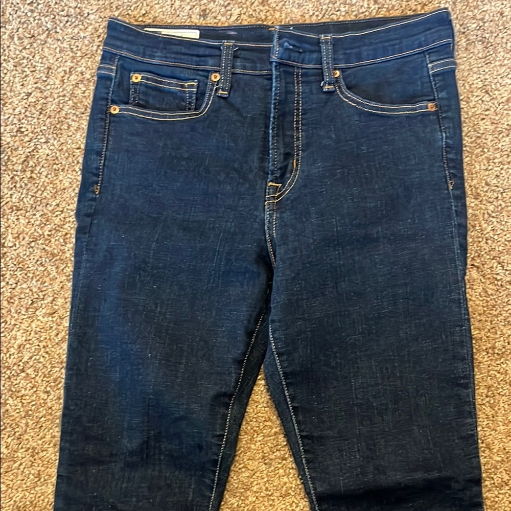 GAP Blue Skinny Jeans with Classic Indigo Wash